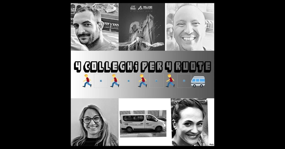 4 colleghi per 4 ruote di Deborah Rinaldi 4 colleghi per 4 ruote-Deborah Rinaldi