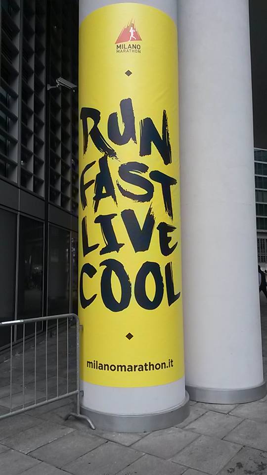 Oggi eravamo qui a ritirare i nostri pettorali e il testimone per la nostra staffetta! Marathon Village