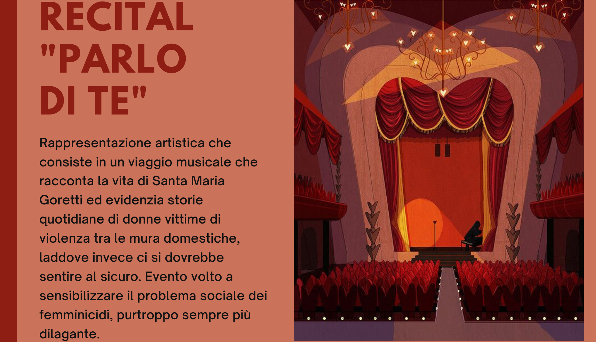 Recital "Parlo di te" di Gli amici di Santa Maria Goretti Recital "Parlo di te"-Gli amici di Santa Maria Goretti