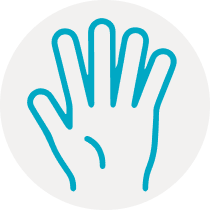 hand five