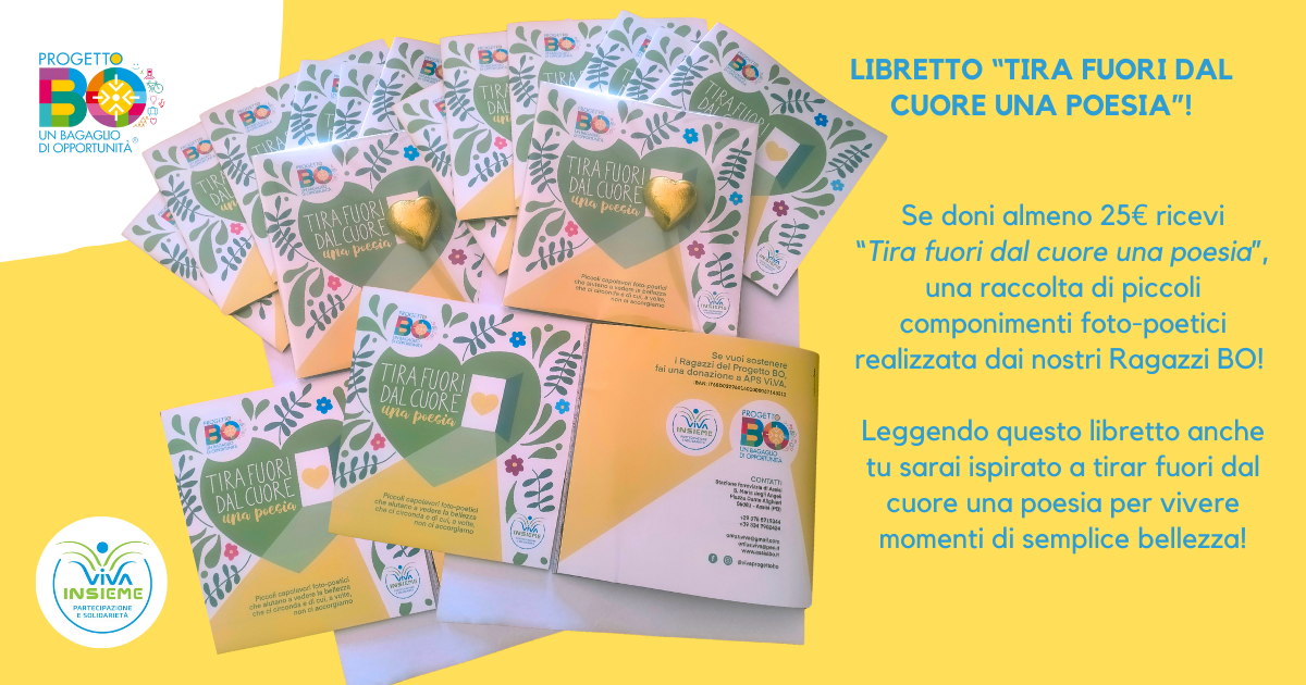 Libretto "TIra fuori dal cuore una Poesia"