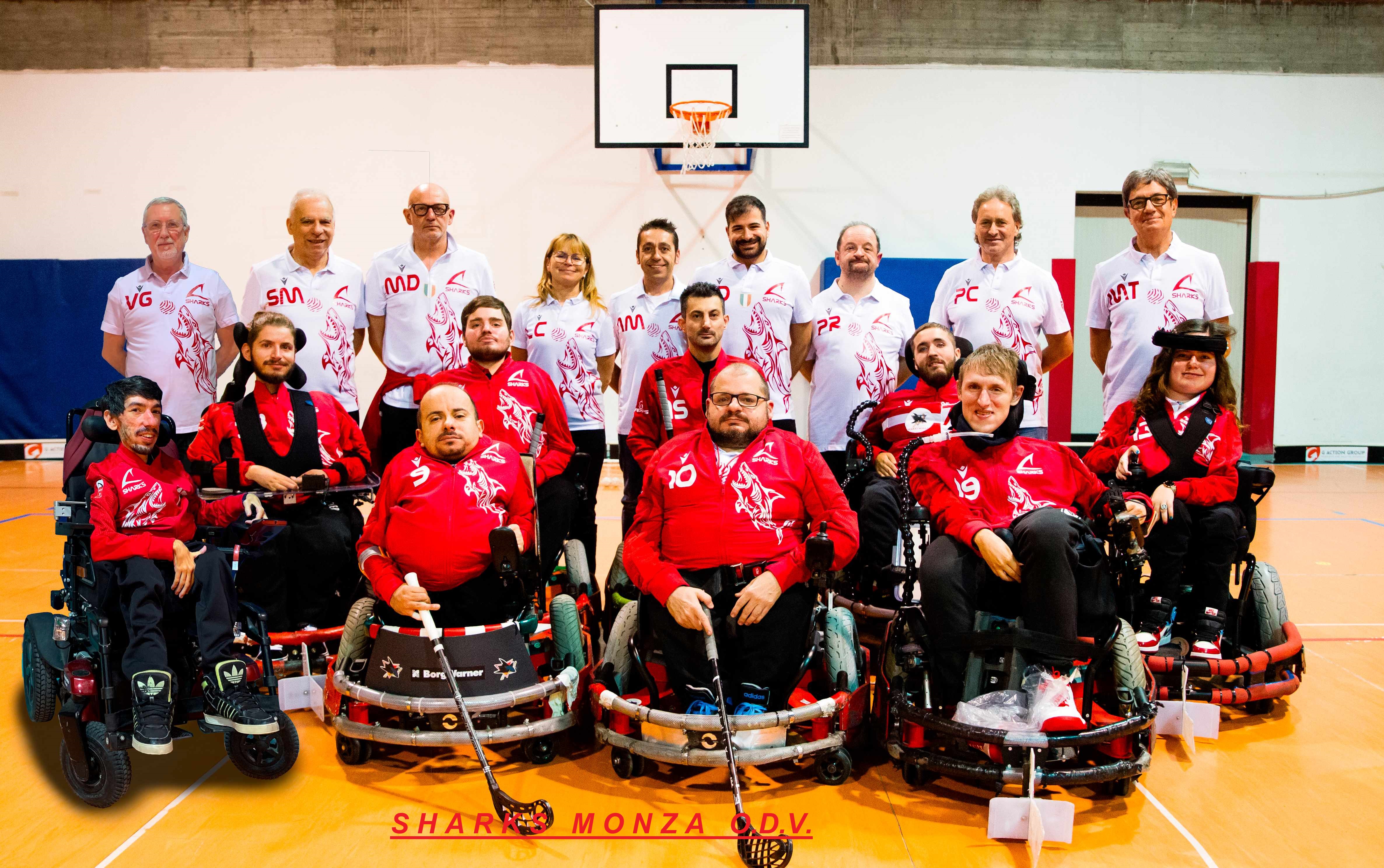 Squadra di serie A1 SHARKS MONZA ODV
