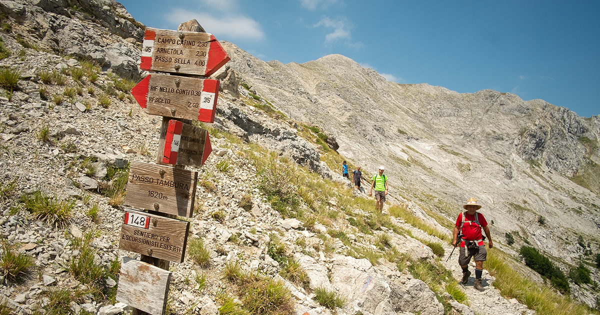 Le Alpi Apuane - sentieri verso il rifugio Nello Conti