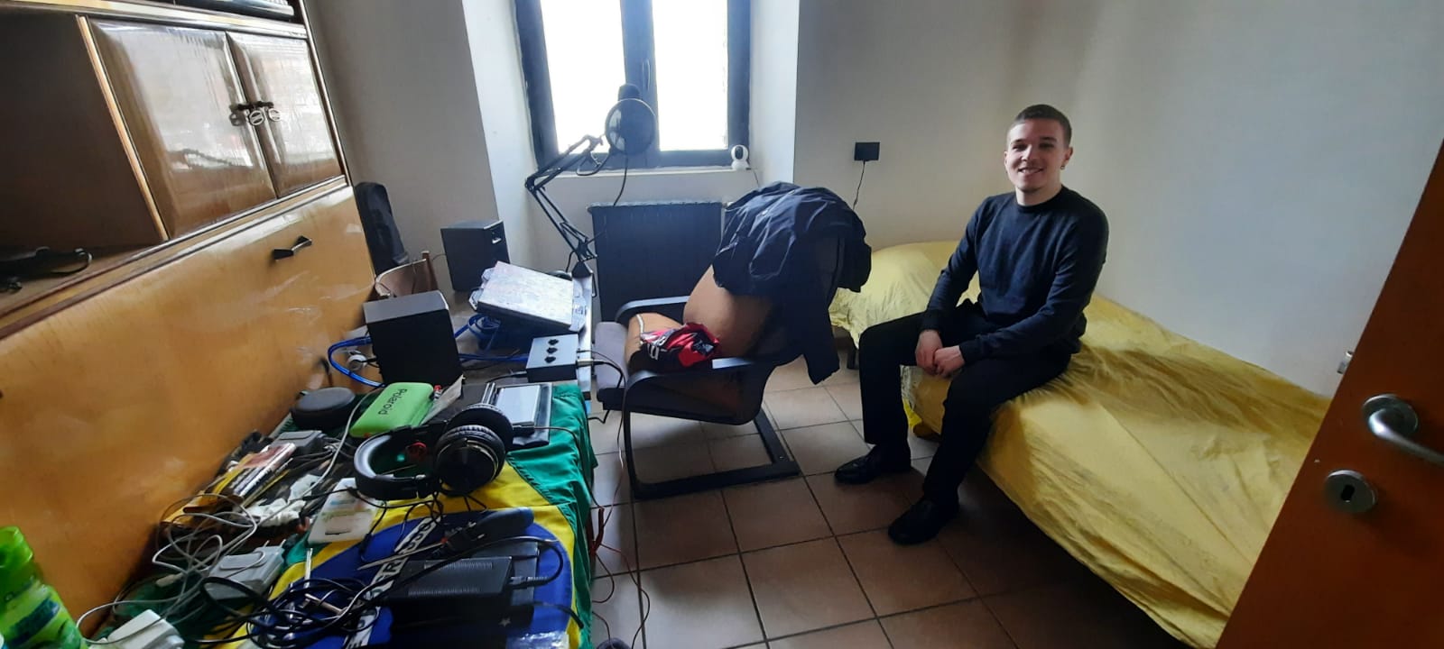 La vita quotidiana nella ex stazione