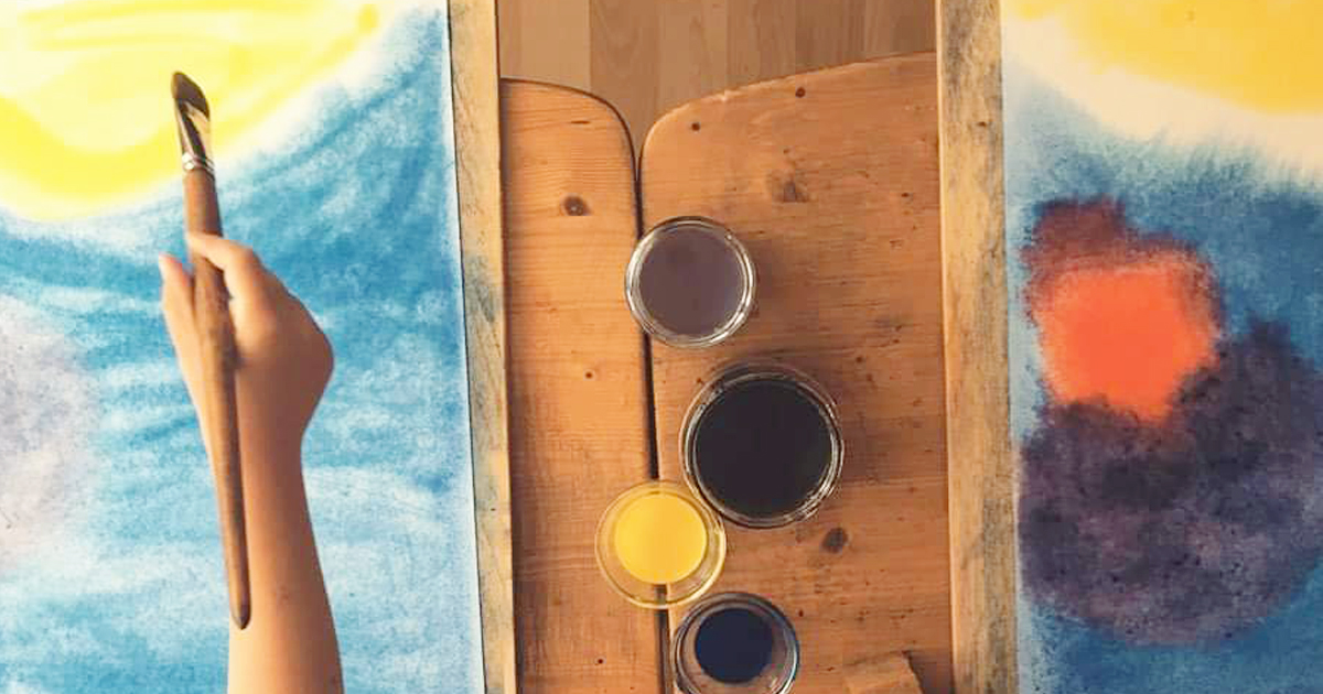 pittura ad acquerello Waldorf