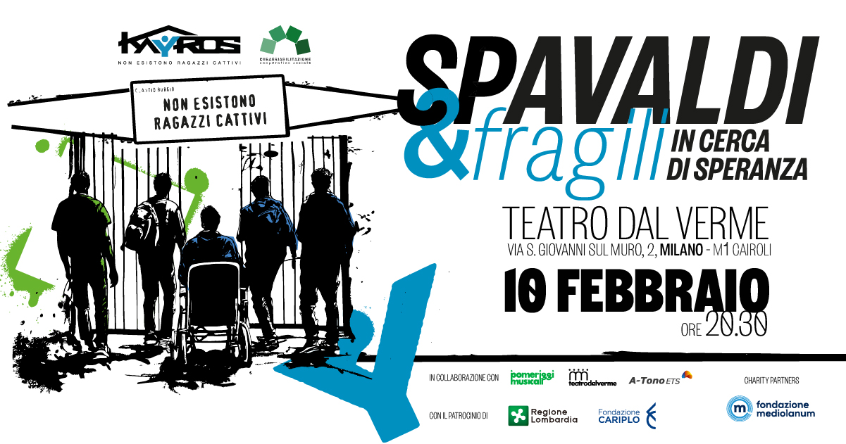 Rete del Dono Associazione Kayros Campagna Spavaldi e fragili