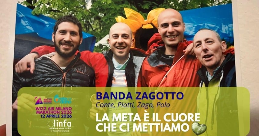 LA BANDA ZAGOTTO CORRE PER LINFA