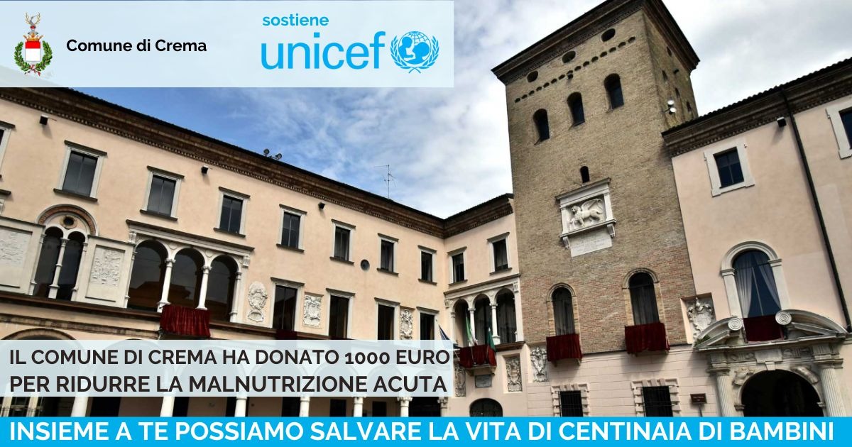 IL COMUNE DI CREMA CON UNICEF di UNICEF ITALIA IL COMUNE DI CREMA CON UNICEF-UNICEF ITALIA