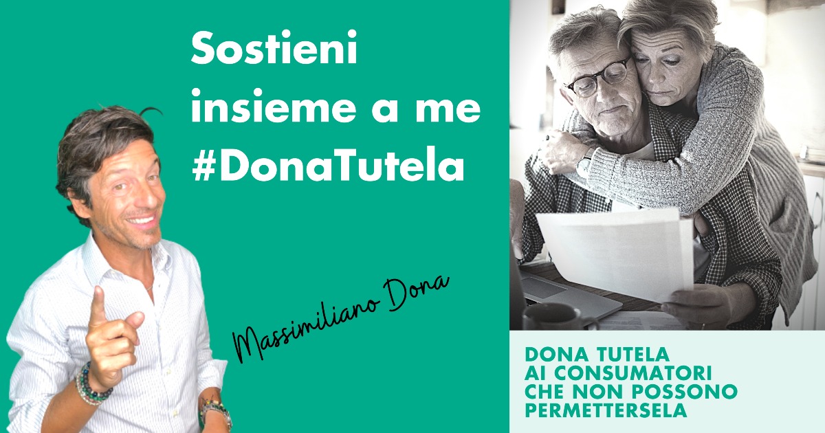 Massimiliano Dona sostiene #DonaTutela di Massimiliano Dona Massimiliano Dona sostiene #DonaTutela -Massimiliano Dona