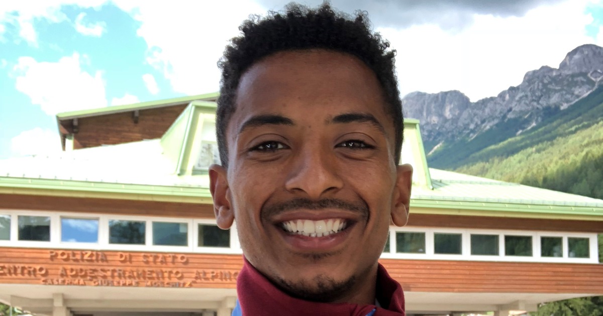 Eyob Faniel e Fiamme Oro per il VIMM di Eyob Faniel Eyob Faniel e Fiamme Oro per il VIMM-Eyob Faniel