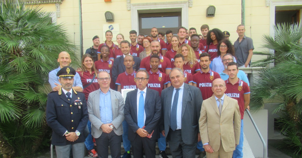 Eyob Faniel e Fiamme Oro per il VIMM di Eyob Faniel Eyob Faniel e Fiamme Oro per il VIMM-Eyob Faniel