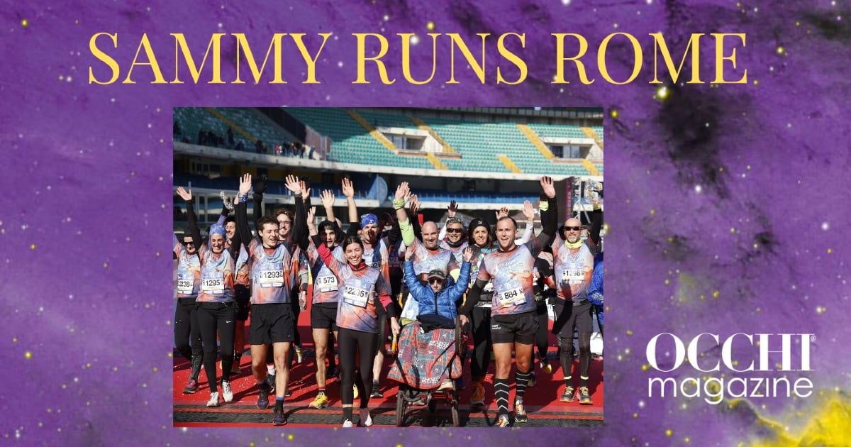 OCCHI Magazine runs to Rome for Sammy di Anna Zaccaria OCCHI Magazine runs to Rome for Sammy-Anna Zaccaria