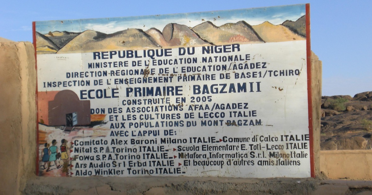 Ristrutturazione scuola Niger di Aldo Winkler Ristrutturazione scuola Niger-Aldo Winkler