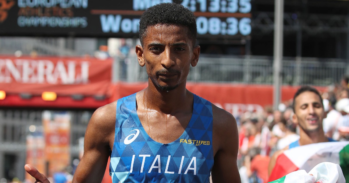 Eyob Faniel e Fiamme Oro per il VIMM di Eyob Faniel Eyob Faniel e Fiamme Oro per il VIMM-Eyob Faniel