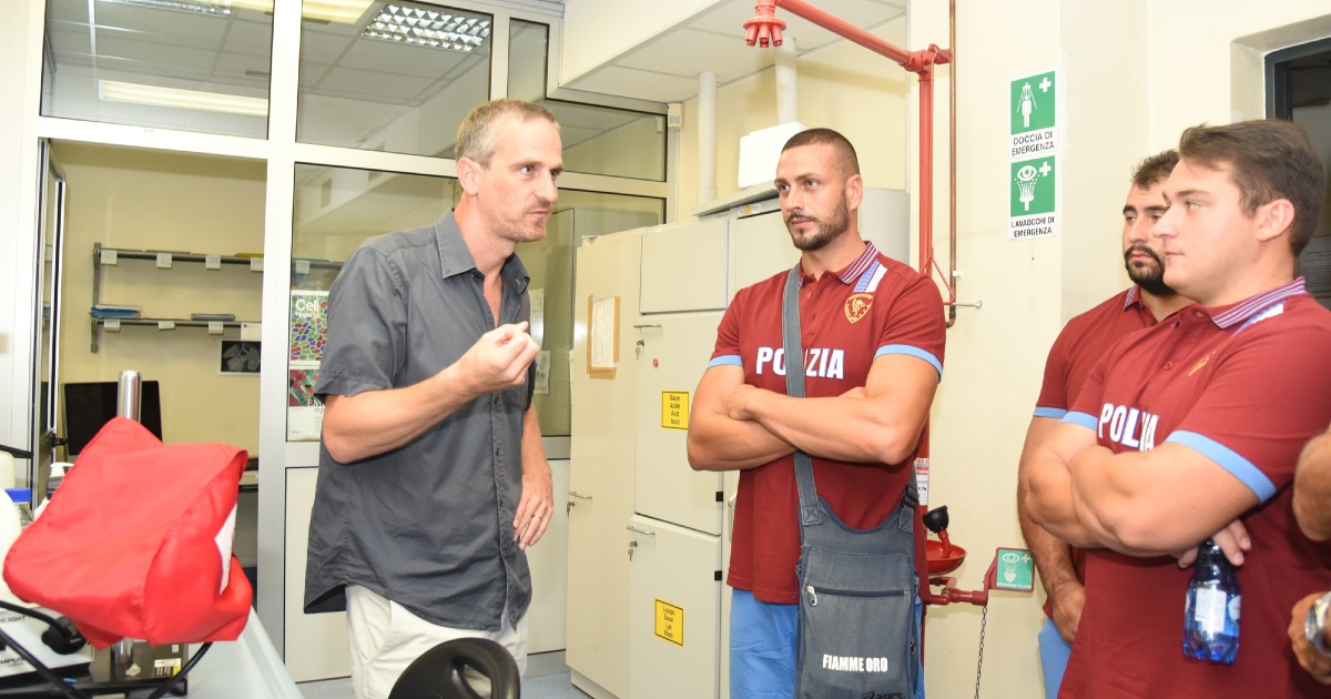 Eyob Faniel e Fiamme Oro per il VIMM di Eyob Faniel Eyob Faniel e Fiamme Oro per il VIMM-Eyob Faniel