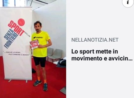 42km di corsa per Sport Senza Frontiere di Matteo Simone 42km di corsa per Sport Senza Frontiere-Matteo Simone