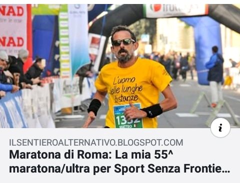 42km di corsa per Sport Senza Frontiere di Matteo Simone 42km di corsa per Sport Senza Frontiere-Matteo Simone