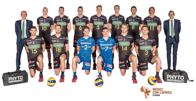 Kioene Padova sostiene il CUAMM di S.S.C.D. Pallavolo Padova Srl Kioene Padova sostiene il CUAMM-S.S.C.D. Pallavolo Padova Srl