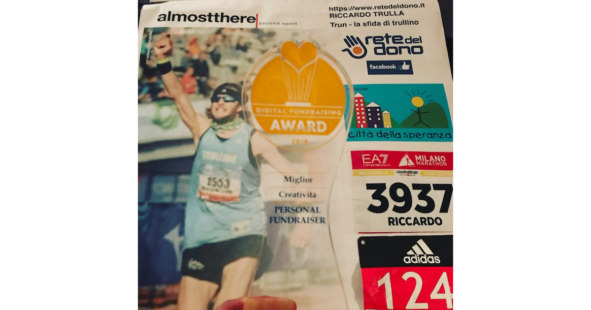 RinCORRO progetti , DONIAMO SPERANZA! di Riccardo Trulla RinCORRO progetti , DONIAMO SPERANZA!-Riccardo Trulla