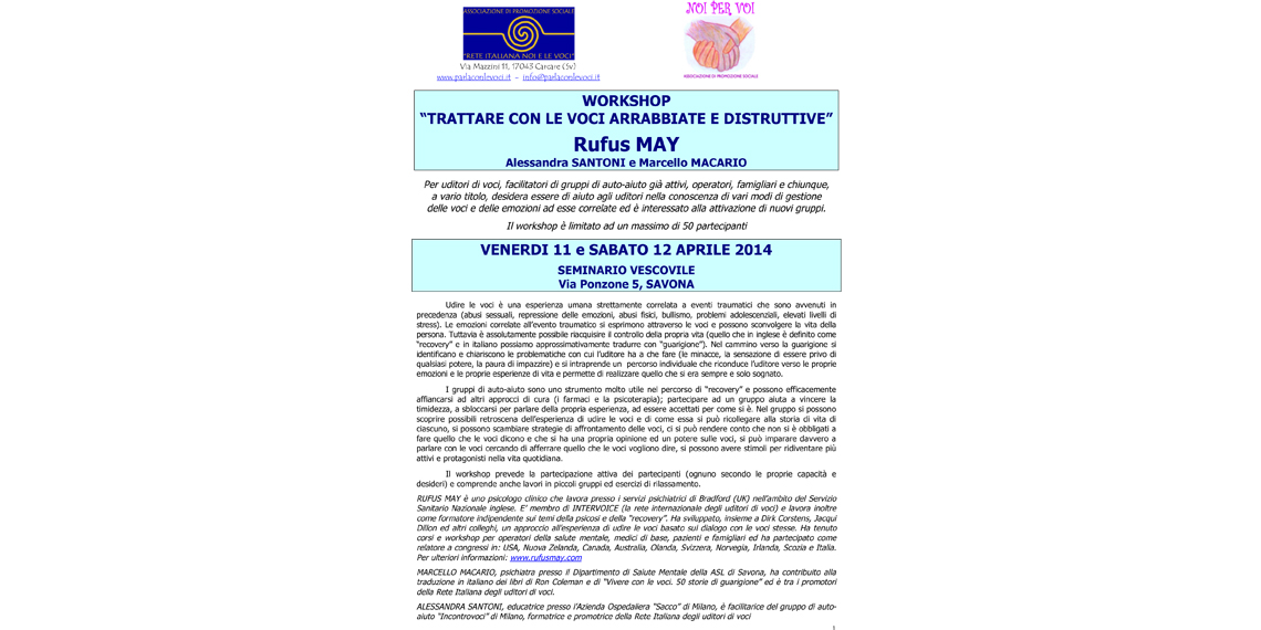 Voci che guariscono ("Healing Voices") di Rete Italiana Noi e le Voci Voci che guariscono ("Healing Voices")-Rete Italiana Noi e le Voci