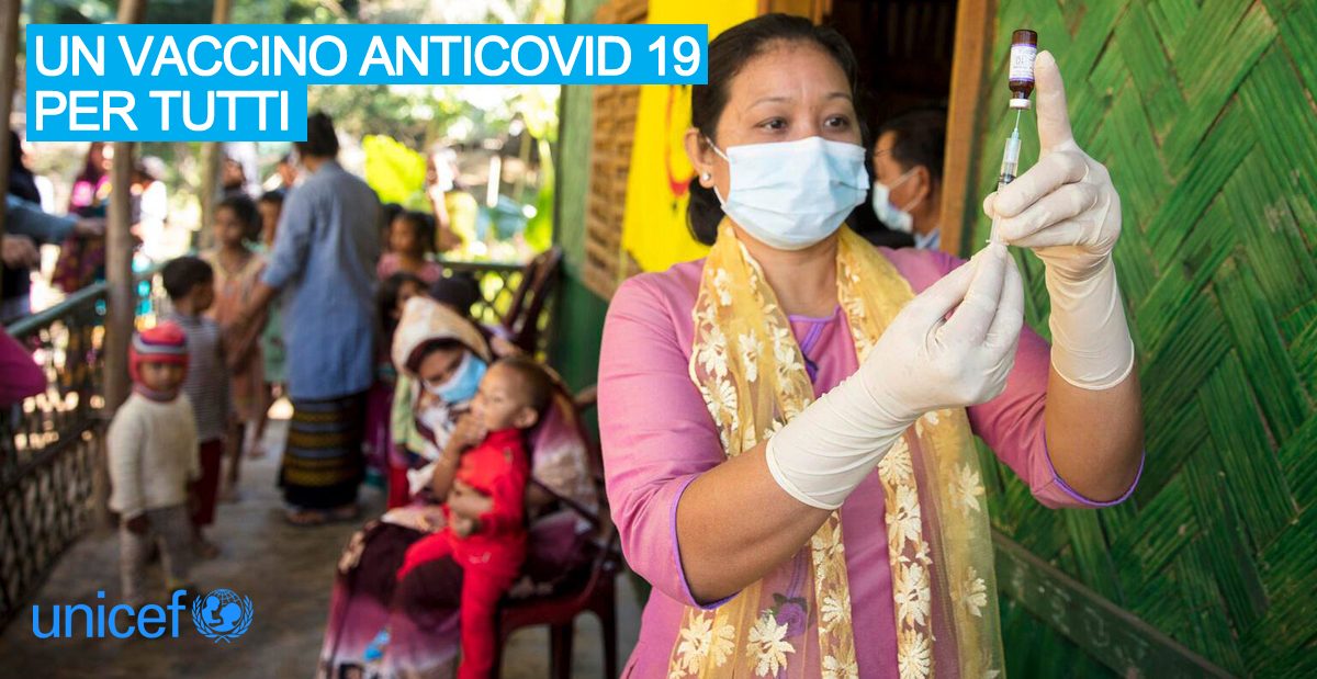 UNICEF Un Vaccino anti Covid19 per tutti di UNICEF Italia UNICEF Un Vaccino anti Covid19 per tutti-UNICEF Italia