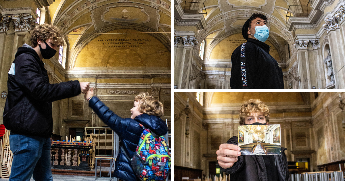 Luci sul Cantiere Sant'Agostino di Convitto C. Alberto Luci sul Cantiere Sant'Agostino-Convitto C. Alberto