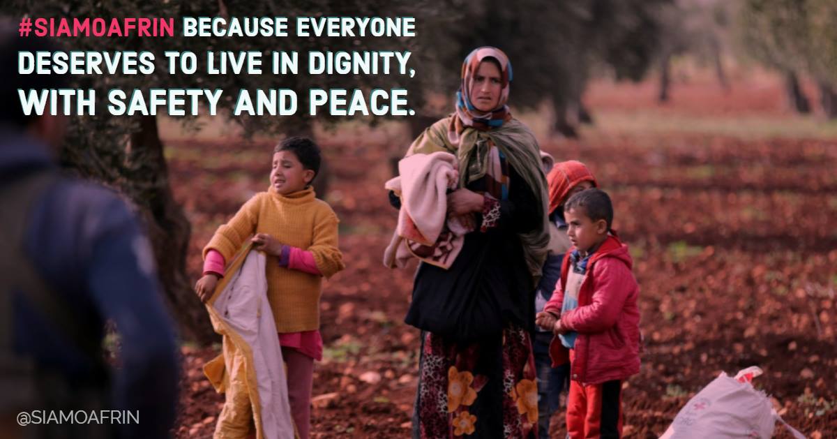 SiAmo Afrin - We Are Afrin di GUS - Gruppo Umana Solidarietà SiAmo Afrin - We Are Afrin -GUS - Gruppo Umana Solidarietà