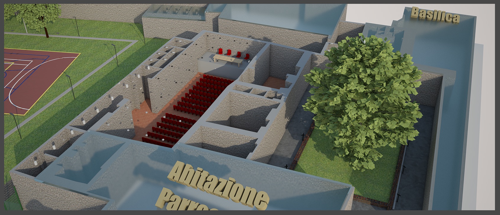 Progetto Auditorium Asciano di Parrocchia di Sant'Agata -Asciano (SI) Progetto Auditorium Asciano-Parrocchia di Sant'Agata -Asciano (SI)