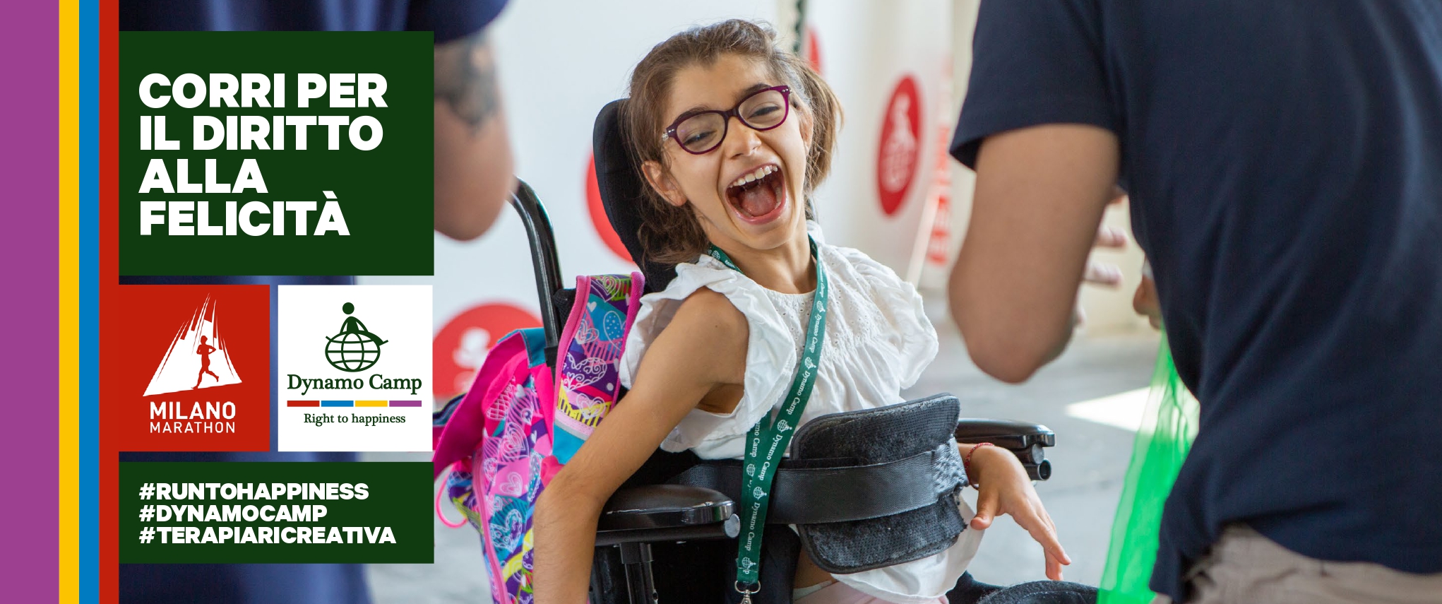 RUN TO HAPPINESS MILANO MARATHON 2023 di Dynamo Camp RUN TO HAPPINESS MILANO MARATHON 2023-Dynamo Camp