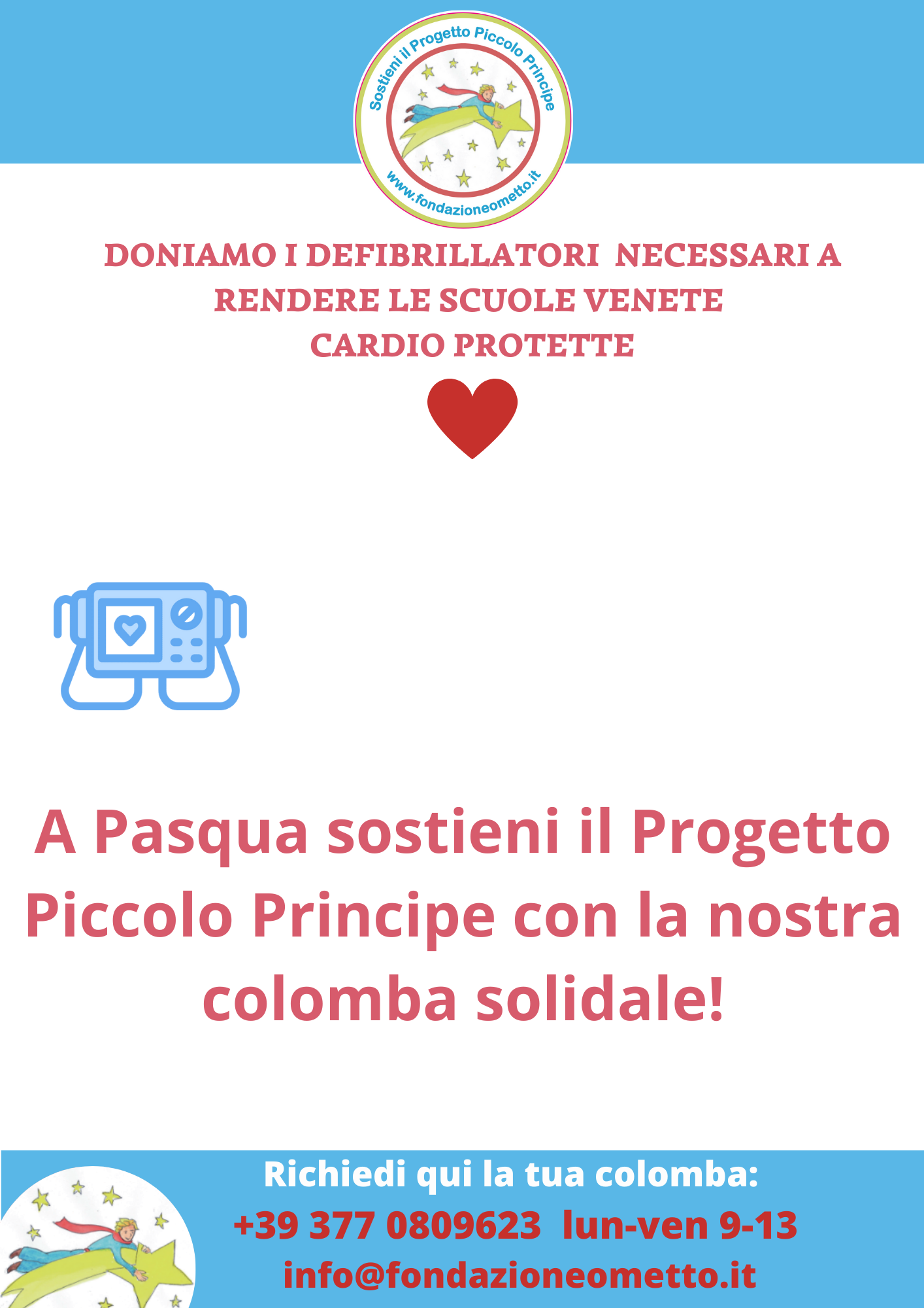 Corri per il Progetto Piccolo Principe di Fondazione Ometto Corri per il Progetto Piccolo Principe-Fondazione Ometto