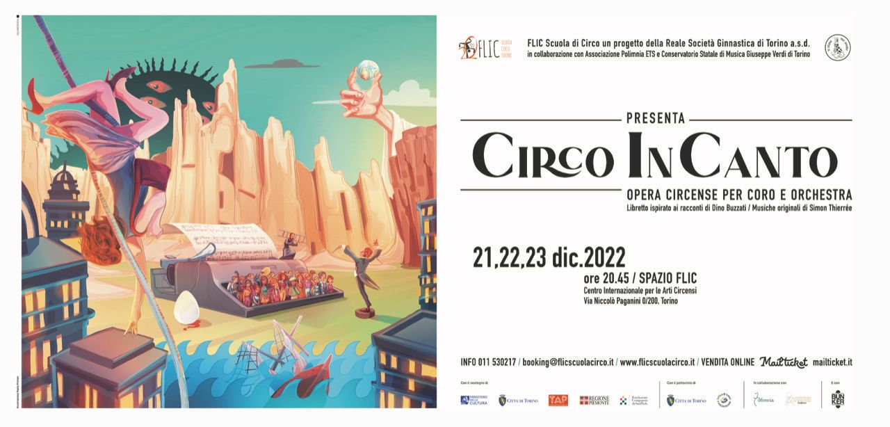 La musica fa volare – Circo Incanto di Polimnia La musica fa volare – Circo Incanto-Polimnia