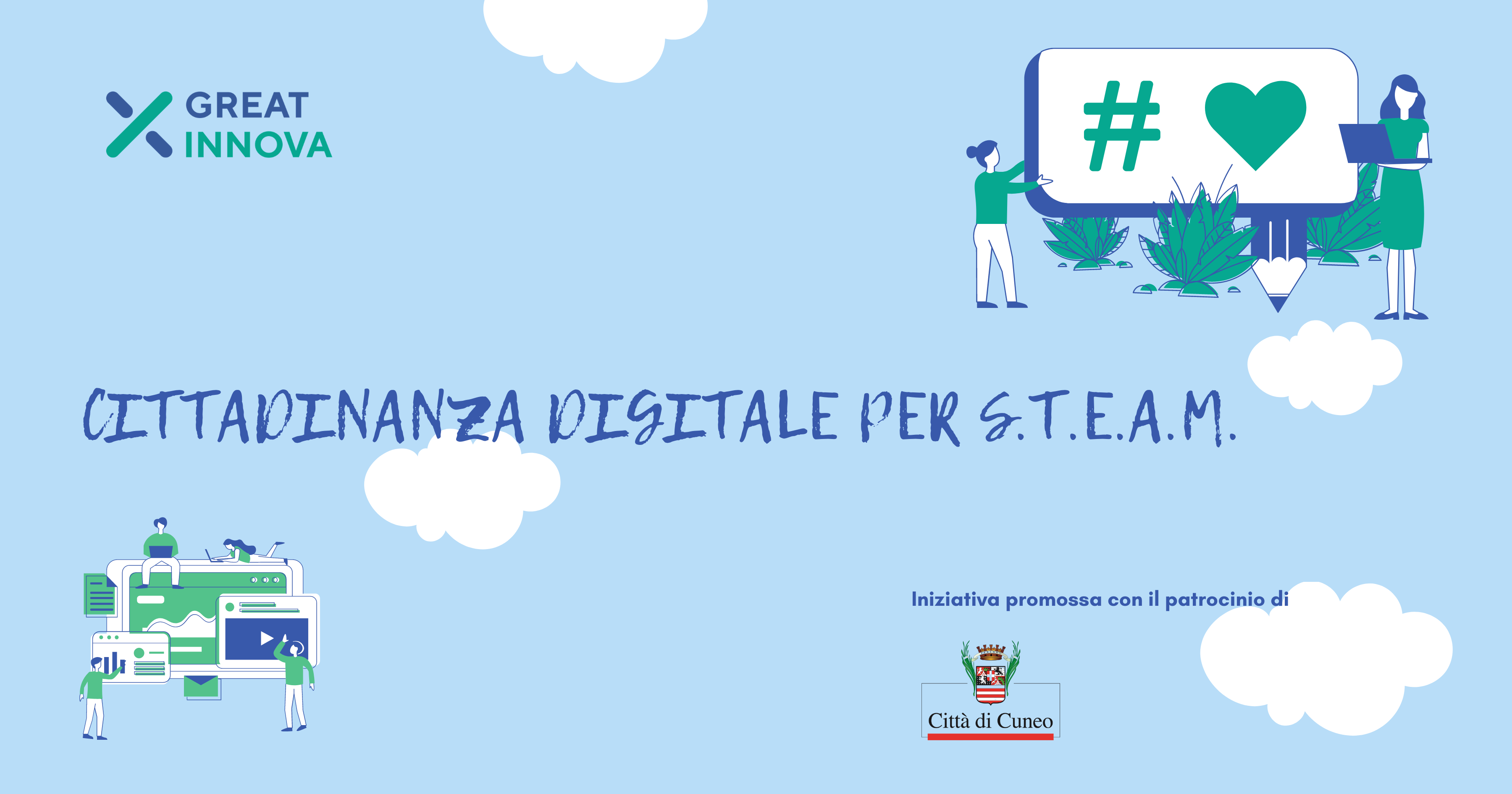 CITTADINANZA DIGITALE PER S.T.E.A.M. di Great Innova CITTADINANZA DIGITALE PER S.T.E.A.M.-Great Innova