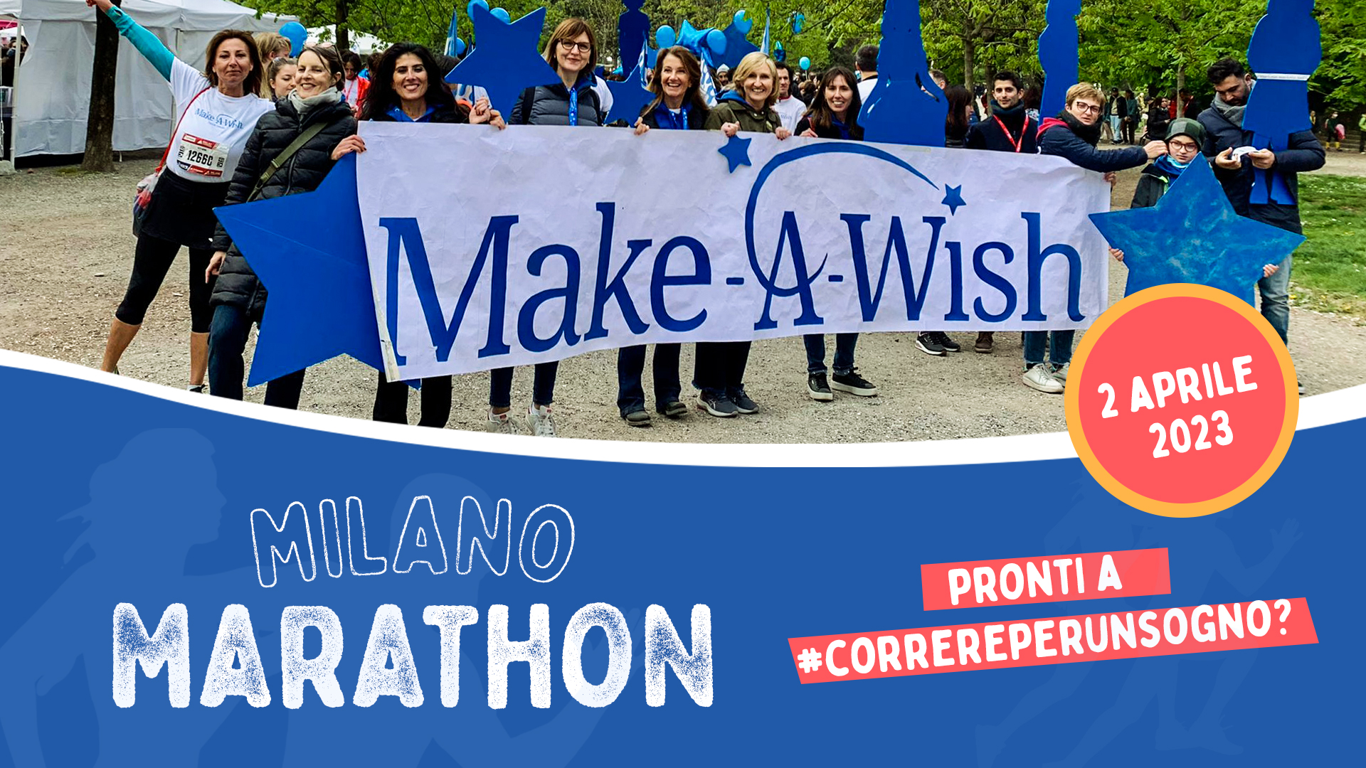 #CorriPerUnsogno di Make-A-Wish Italia #CorriPerUnsogno-Make-A-Wish Italia