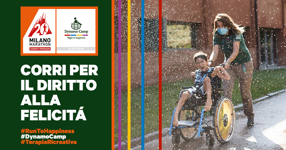 RUN TO HAPPINESS MILANO MARATHON 2022 di Dynamo Camp RUN TO HAPPINESS MILANO MARATHON 2022-Dynamo Camp