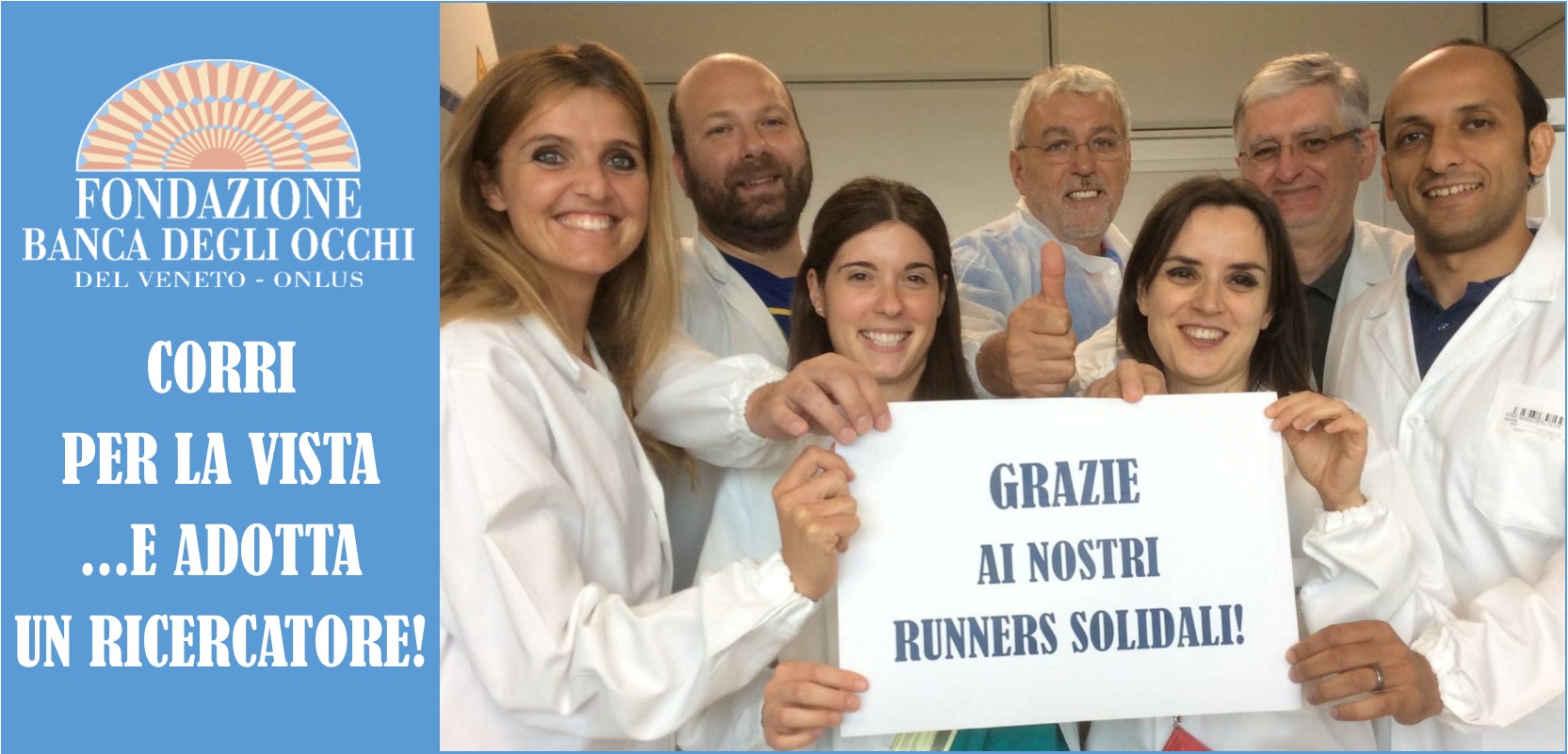 Corri per la vista Run for sight 2018 di Fondazione Banca degli Occhi Corri per la vista Run for sight 2018-Fondazione Banca degli Occhi