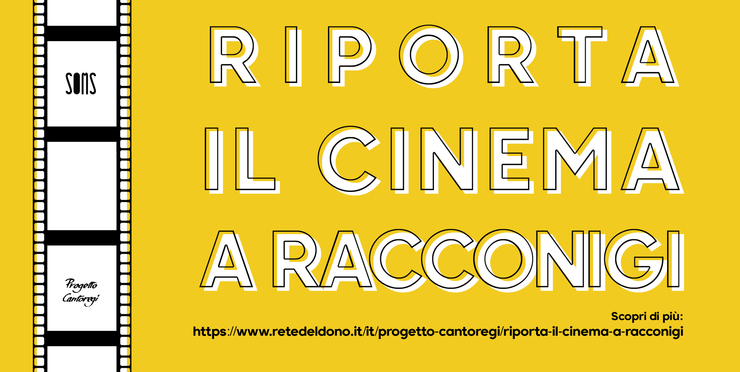 RIPORTA IL CINEMA A RACCONIGI! di Progetto Cantoregi RIPORTA IL CINEMA A RACCONIGI!-Progetto Cantoregi