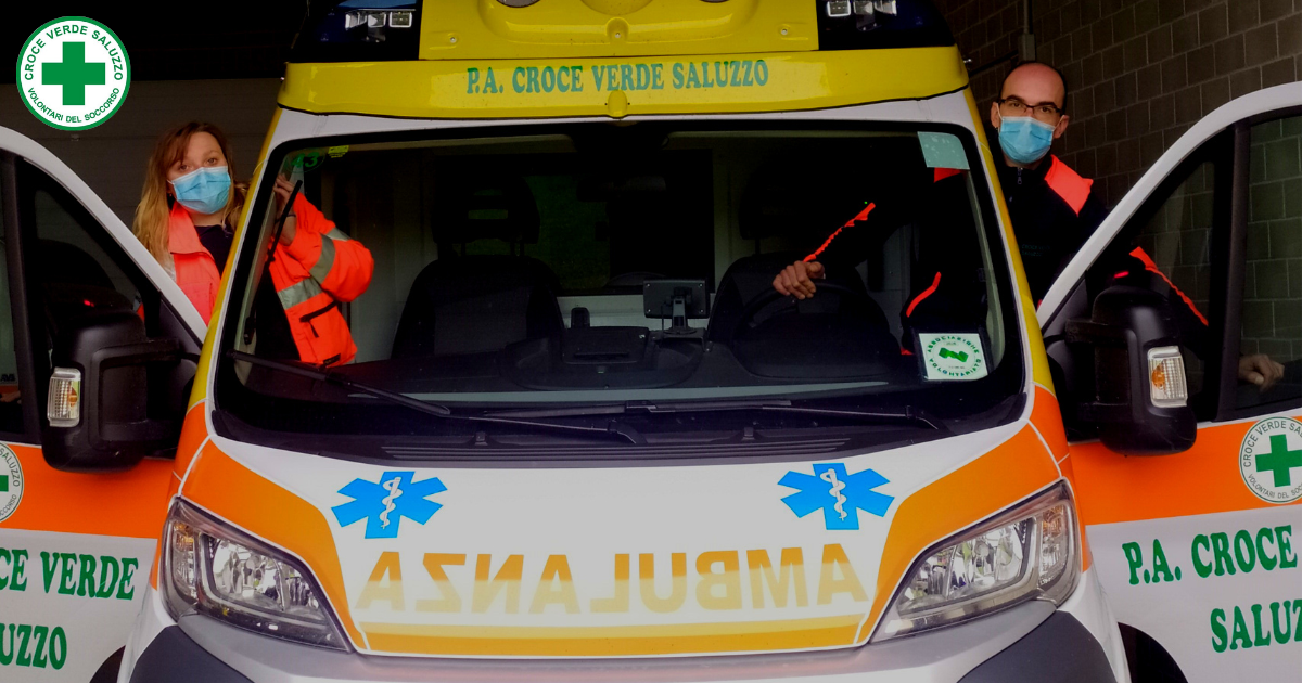 Croce Verde Saluzzo contro il Covid-19 di CROCE VERDE SALUZZO Croce Verde Saluzzo contro il Covid-19-CROCE VERDE SALUZZO