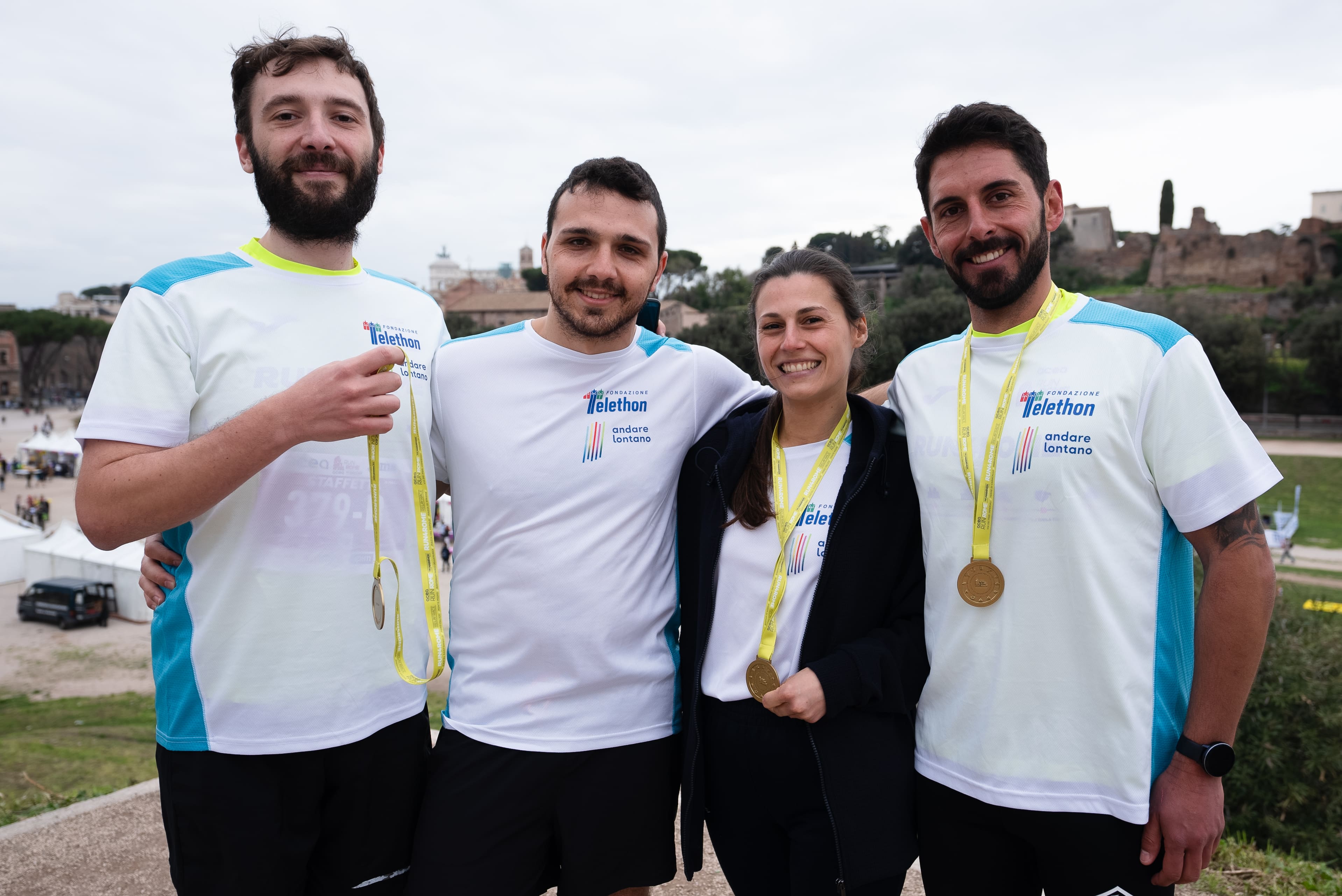 #andarelontano - Run 4 Rome 2024 di FONDAZIONE TELETHON ETS #andarelontano - Run 4 Rome 2024-FONDAZIONE TELETHON ETS