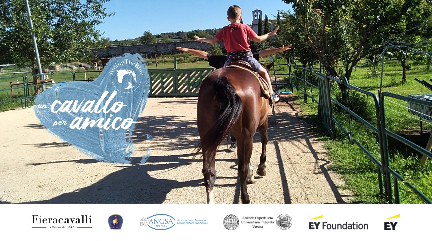 Riding the Blue - Un cavallo per amico di EY Foundation Onlus Riding the Blue - Un cavallo per amico -EY Foundation Onlus