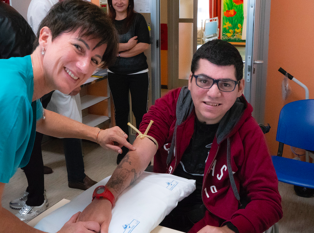 Prelievi più semplici x i pazienti DAMA di Fondazione FMC Prelievi più semplici x i pazienti DAMA -Fondazione FMC