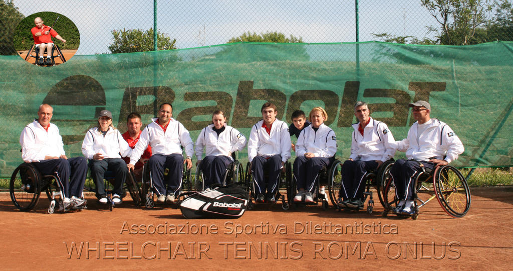 Scuola Tennis per Disabili di Asd Wheelchair Tennis Roma Onlus Scuola Tennis per Disabili-Asd Wheelchair Tennis Roma Onlus