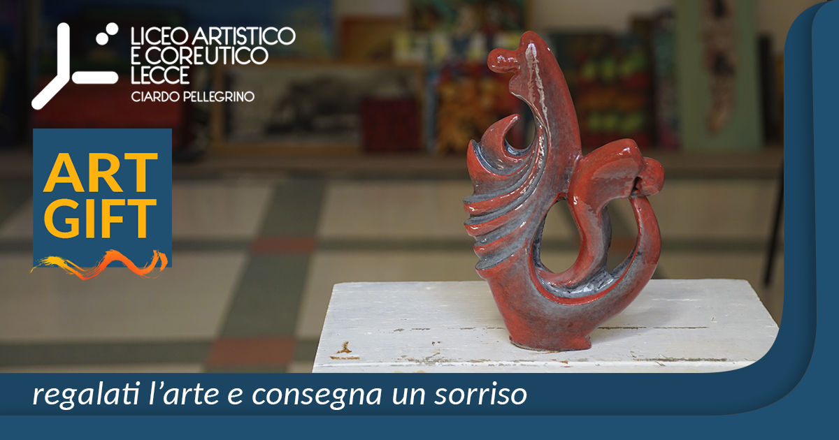 ART GIFT: l'arte per donare un sorriso di Liceo Artistico e Coreutico • Lecce ART GIFT: l'arte per donare un sorriso-Liceo Artistico e Coreutico • Lecce