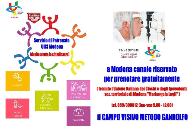 Ambulatorio oculistico UICI Modena di UICI Modena Ambulatorio oculistico UICI Modena-UICI Modena