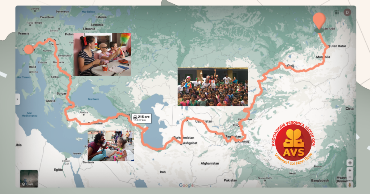 Il Mongol Rally di SORRISI di Associazione Veronica Sacchi ODV Il Mongol Rally di SORRISI-Associazione Veronica Sacchi ODV