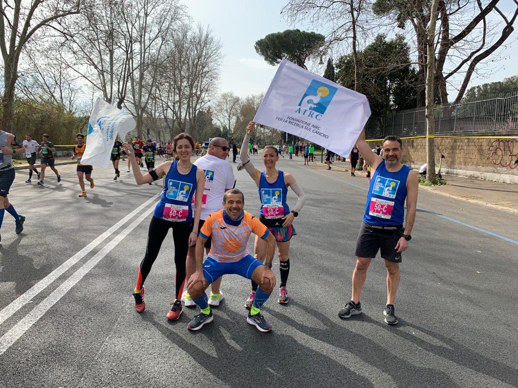 #oggicorroperAIRC Run4Rome 2023 di Fondazione AIRC #oggicorroperAIRC Run4Rome 2023-Fondazione AIRC
