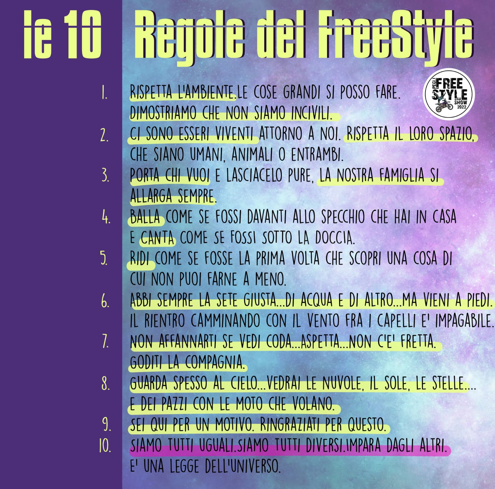 di PEGLI FREESTYLE SHOW -PEGLI FREESTYLE SHOW