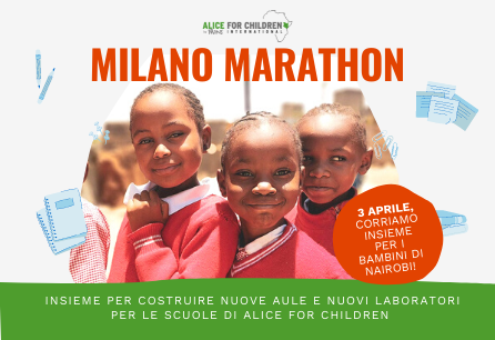 Corriamo insieme per i bimbi di Nairobi! di Alice For Children Corriamo insieme per i bimbi di Nairobi!-Alice For Children