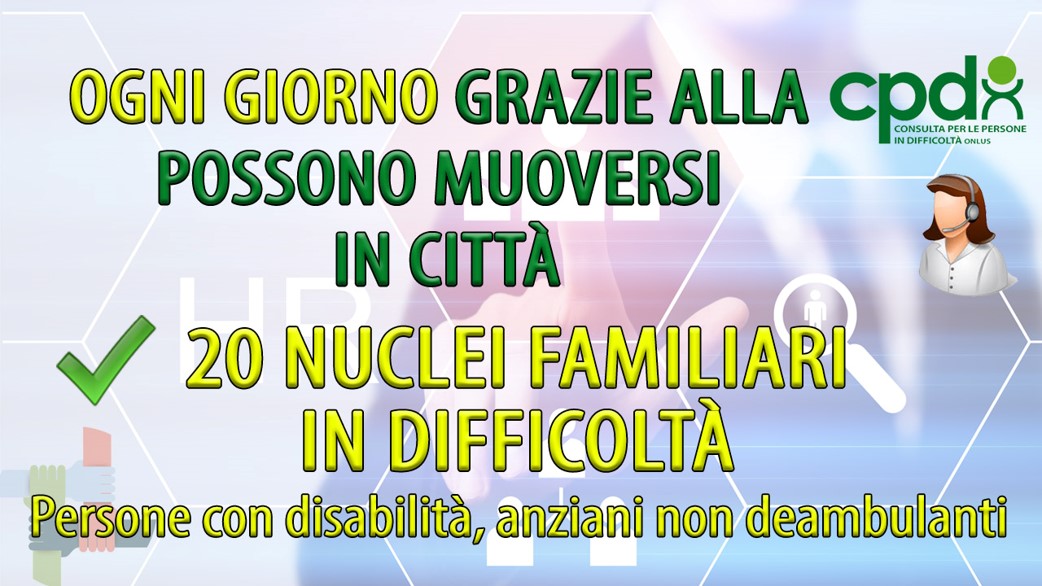 Trasporto solidale per disabili di CPD Trasporto solidale per disabili-CPD