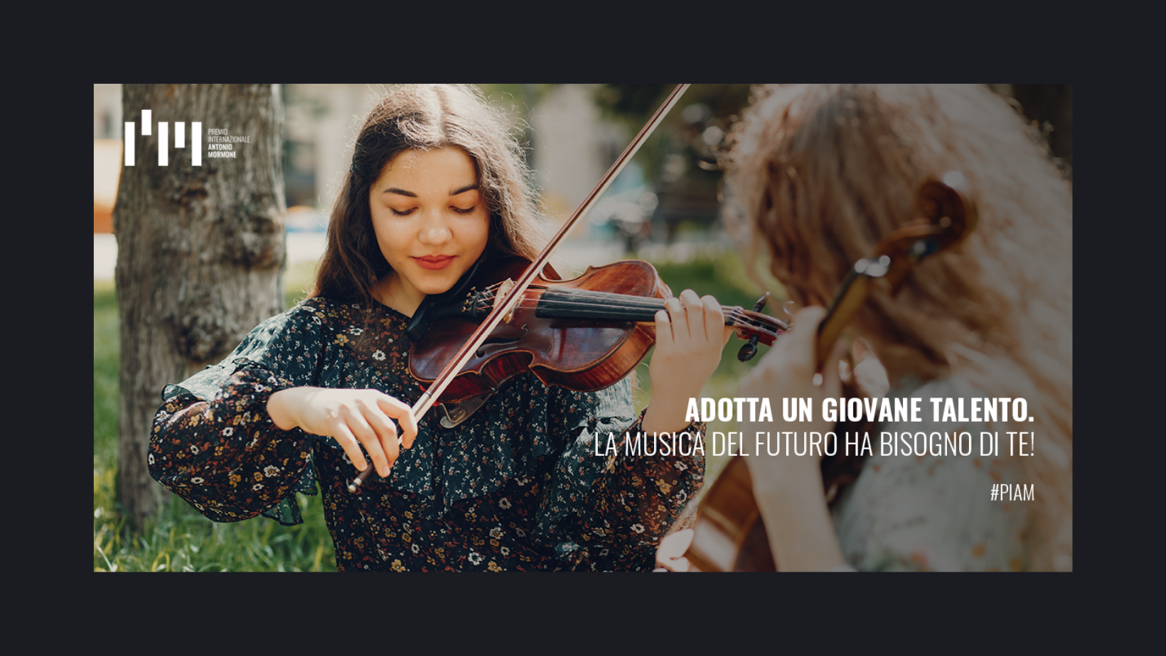 Adotta un giovane talento #PIAM di Soconcerti Adotta un giovane talento #PIAM-Soconcerti