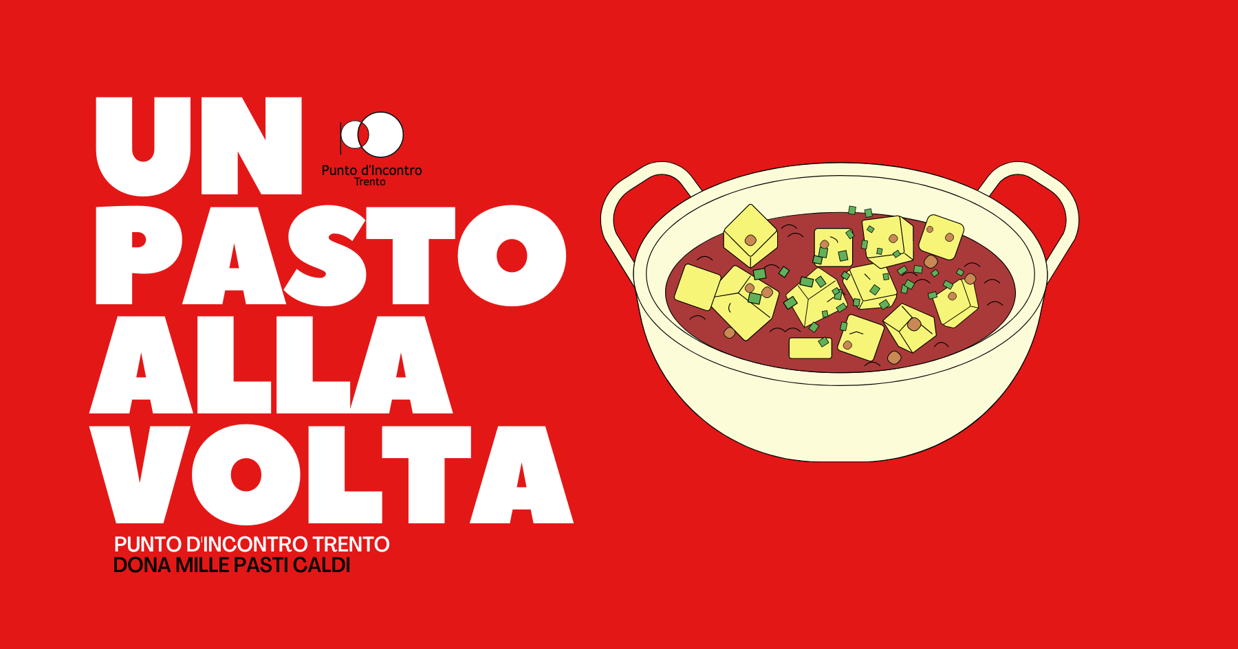 UN PASTO ALLA VOLTA / PUNTO D'INCONTRO di Punto d'Incontro Trento UN PASTO ALLA VOLTA / PUNTO D'INCONTRO-Punto d'Incontro Trento